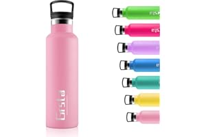 Grsta Water Bottle, Stainless Steel Vacuum Insulated Bottles 350/500/750/1000ml, BPA Free Reusable Drinks Bottle - 12 Hours Hot & 24 Hours Cold, Leakproof Flask for Adult, Kids, Sports, Home, School