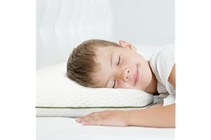 Ferò Oreiller Enfant 60x40x6 en TENCEL Hypoallergénique – Pour Enfants de Plus de 2 Ans - Confort et Sécurité pour Sommeil Tranquille – Mousse à Mémoire de Forme Naturelle Douce et Respirante OEKO-TEX