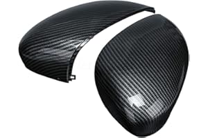 RASHION Copri Specchietto Retrovisore Ricambio Per Ford Fiesta MK7 2008-2017 Calotta Specchio Sinistra & Destra
