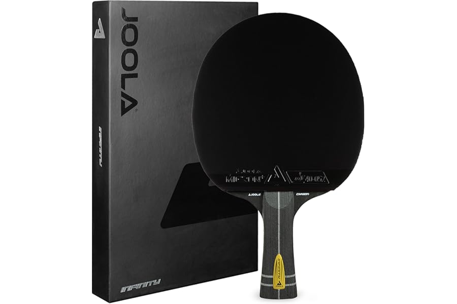 JOOLA Infinity Carbon Table Tennis Bats - ITTF Approved Professional Rackets