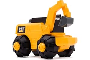CATERPILLAR CAT Construction Toys, Unstoppable Movers Excavator, Realistic Lights & Sounds, Motion Drive Technology, Working Features, and Interactive Play for Ages 3+