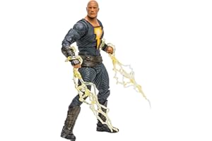 DC Black Adam - Figurine McFarlane 17cm - Black Adam (costume de héros) - TM15256