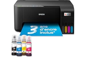 Epson EcoTank ET-2812 Imprimante de réservoir d'encre Wi-FI pour Impression/Scan/Copie jusqu'à 3 Ans d'encre Incluse