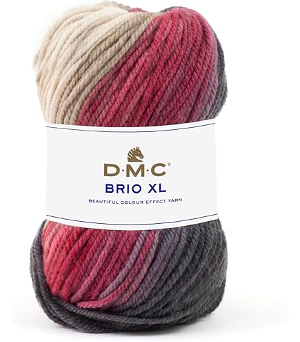 Fil à Tricoter DMC Angel - 80% Viscose, 20% Laine, 50g/95m, Idéal Layette Bébé, Doux Et Lavable Machine