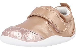 Bobux Xplorer Go Oro (Rose Gold) Premium Soft Pelle Pre-Walkers Scarpe