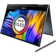 ASUS ZenBook 13 OLED (2021), Intel Core i5-1135G7 11th Gen, 13.3-inch (33.78 cms) FHD OLED Touch 2-in-1 Laptop (8GB/512GB SSD/Iris Xe Graphics/Office 2021/Windows 11/Grey/1.3 Kg), UX363EA-HP502WS