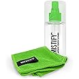Mistify Natural Screen Cleaner Kit - 120ml Spray Bottle with 1 Microfibre Cloth [Smartphones Tablets Laptops TVs Touchscreen Keyboards Oleophoebic Smartwatch LED Plasma LCD TV 4K]