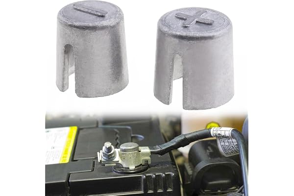 Batterianslutningshylsor, 2 st bilbatteri adapterhylsor, batteripostomvandlare, bilbatterianslutning omvandlare anslutningsad
