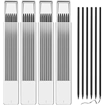 48PCS MINE CRAYON Chantier, 2.8mm Crayon De Chantier