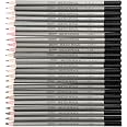 Set Matite Disegno GETHPEN 35 Pezzi - Grafite 14B-3H E Carboncino Per Artisti