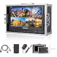 SEETEC ATEM156-CO 15.6 Inch Live Streaming Carry-on Broadcast Director Monitor with 4 HDMI Input Output Quad Split Display for ATEM Mini Video Switcher Mixer Pro Studio Television Production