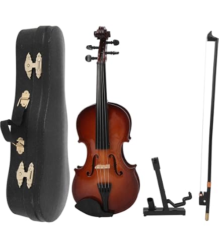 Holz Kindergeige Spielzeug Musikinstrument Realistische Kleine Geige