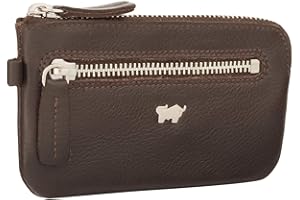 BRAUN BÜFFEL Schlüsseletui aus echtem Leder Golf 2.0 - Schlüsseltasche mit Reißverschluss