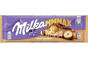 Milka Tablette de Chocolat Mmmax Caramel/Noisettes 300 g