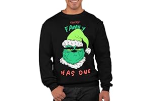 Graphic Impact Every Family Has One Grumpy Unisex Christmas Sweatshirt For Adults And Kids Funny Ugly Rude Novelty Xmas Jumper Festive Sweat
