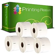 Etichette Termiche Per Dymo Labelwriter | 6 Rotoli Da 1000 Pezzi | 57x32 Mm | Compatibili Con Seiko | Per Spedizioni E Ufficio - Foto 5