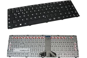 TRADE-SHOP Tastiera originale QWERTZ per Lenovo IdeaPad IBM 100-15 100-15.6 100-15IB 100-15IBD 100-15IBG 100-15ibg 100-15IBG 100-15IBY 100-15ISK-ITH 80QQ (layout tastiera tedesco)