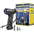 Goodyear Cordless Car Tyre Air Inflator Compressor | Digital Screen | Also Inflates Motorcycle Motorbike Cycle Bicycle Bike Tyres Inflatables