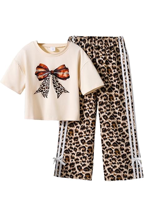 Ensemble Enfant Fille Tendance Ensemble été Fille 7-12 Ans T