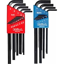 Eklind Klapp-Inbusschlüssel Set – 7 Metrische Größen (1,5–6 Mm) In Einem Griff