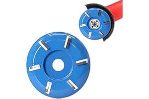 YOPON Cattle Hoof Trimming Disc Metal 6 Sharper Blades Trimmer Disc Plate Hoof Trim Blades Wood Carving Disc Tool Hoof Trimming Disc for Horses for Horses Cows Goats Foot Trimmer