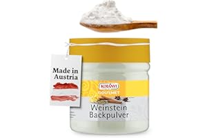 ‎KOTANYI Kotanyi Gourmet Weinstein natürliche alternative zu Backpulver, für phosphatarme Ernährung, 320g