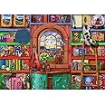 1000 Pieces Jigsaw Puzzles for Adults Bizarre Bookshelf 1000 Piece Puzzle Home Educational Games DIY Toys