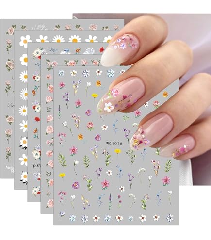 AstraGlam 5D Nagelaufkleber - Reliefartige Insekten-Motive, Selbstklebend, Hautfreundlich, Für Gelnägel
