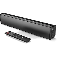 Bowfell Bluetooth Soundbar für TV Geräte, 50 Watt PC Lautsprecher und Sound Bar, Kompakt, mit Cinch-Kabel und optischem Einga