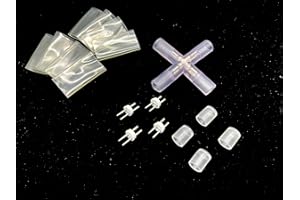 ‎LEDZEIT LEDZEIT - Profi Serie - Verbinder X, PVC transparent. NUR für den auf dieser Seite angegebenen LED-Lichtschlauch, NICHT kompatibel mit Neon Flex und LED Strip