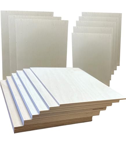 Multiplex Platte 3mm 4mm 5mm Sperrholz Platte DIN A1 A2 A3 A4 A5