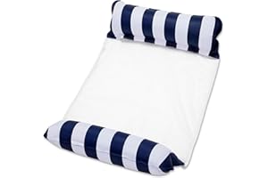 UMUACCAN Inflatable Pool Hammock, Inflatable Floating Hammock Chair, 4 IN 1Multi-Purpose Swimming Pool Floats Lounger/Water Floating Chair Bed for Adults Kids