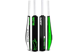Jaspo SLOG Plastic Tennis Cricket Bat Full Size Bat (34” X 4.5” inch) for All Age Group (SLOG Cricket BAT) (SLOG)
