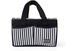 ACARYI Baby Diaper Caddy Table Organizer Portable Holder Bag Multifunctional Kids Diapers Nappy Changing Maternity Handbags Bag (Black TI776)