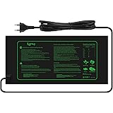 LERWAY Heizmatte Zimmergewächshaus Wärmematte Reptil Dragon Temperatur Heizkissen Amphibien Pet Mat Wärmer Bett Matte, 20,75"