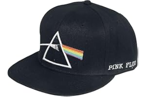 Pink Floyd Herren Dark Side of The Moon Snapback Baseball Cap Schwarz