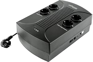 GEMBIRD EnerGenie EG-UPS-002 USV mit AVR (850 VA) schwarz