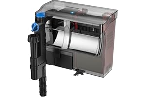 SunSun CBG-500 Filtre Suspendu Hang on Filter avec UVC 5 W, 195 x 160 x 165 mm, débit 500 l/h, pour Aquariums 115 l