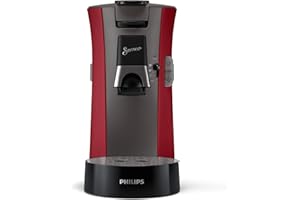 PHILIPS DOMESTIC APPLIANCES Philips CSA240/91 cafetera eléctrica en cápsulas SENSEO select - Rojo intenso