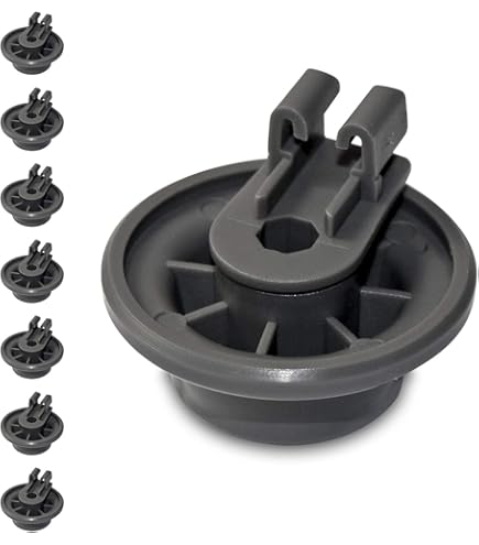 Wielen bovenkorf 25 mm universele vervanging voor Bosch 00424717 424717 looprol voor vaatwasser wasmachine onderdelen accessoires mand rollen set van 4 voor bovenkorf