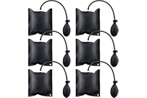 NIZIRIOO 6 sztuk poduszek montażowych, podnośnik powietrzny, do montażu na oknie, pompa powietrzna, narzędzie do wyrównywania, nadmuchiwana poduszka montażowa, poduszka powietrzna do montażu okien, drzwi, drzwi, okien,