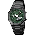 SKMEI Men Watch Dual-Display Electronic Watch with Luminous 50m Waterproof Watch Fashion multifunctional Sports Watch for Men- 1816