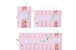 WDEC 15 * 20G Rose Kleiderschrank Aromatherapie Kleiderbügel, Beutel, Für Schubladen, Schränke, Schränke, Badezimmerautos
