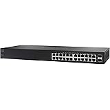 Cisco SG110-24 Gigabit-Switch + 2 Mini GBIC-Ports (1) mit 24 Ports (SG110-24-EU)