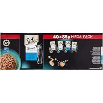 Sheba Mini Filets In Sauce Délices – 12 Beutel, Feine Fleischstückchen In Sauce Für Katzen