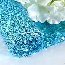 Tessuto Paillettes Argento Al Metro - Per Abiti, Decorazioni, 125cm Larghezza - Foto 14