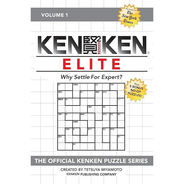 KenKen No-Ops: Nasty 9x9s and More : Roberts, David, Miyamoto
