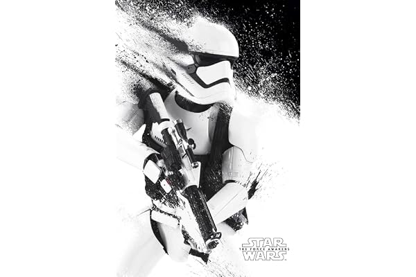 Poster (117R) Star Wars Episode Vii (Stormtrooper Paint) (61X91,5)