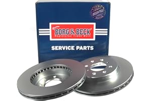 Borg & Beck BRAKE DISC PAIR RoverMGHonda Civic 92-