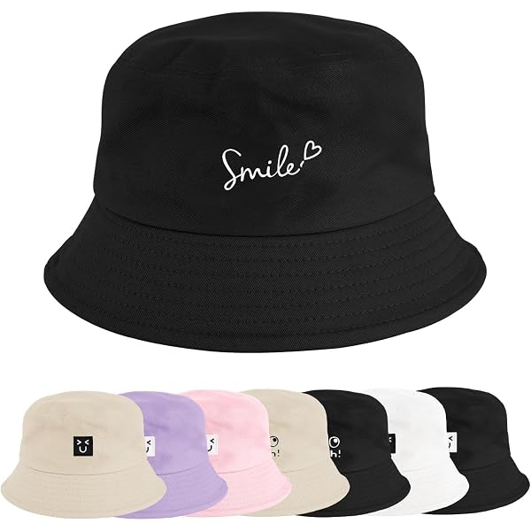 Produktbild von COMIOR Fischerhut Damen Bunt - Unisex Sonnenhut Bucket Hat Anglerhut Fishermütze Muster Früchte
